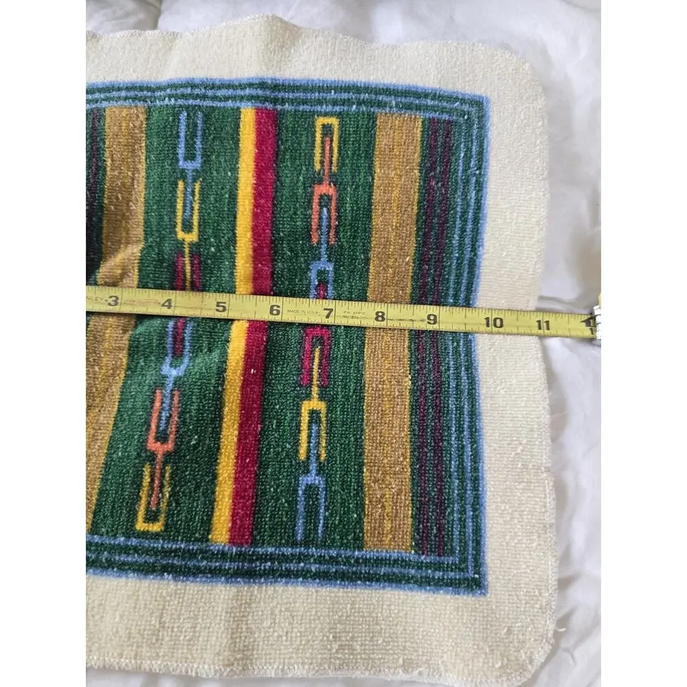 Hilasal Towel Set Aztec Southwest Bloomingdales VTG folk art tribal Navajo dorm